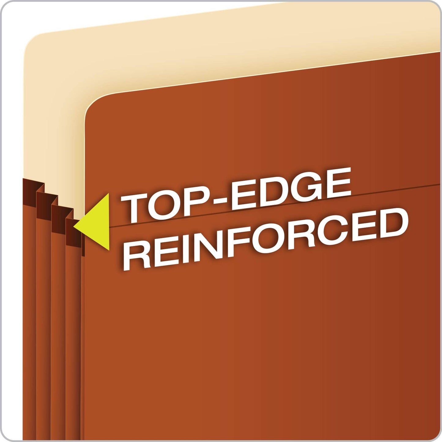 Pendaflex Vertical File Pockets, 3.5-Inch Expansion, Straight Cut, Letter 25/Box