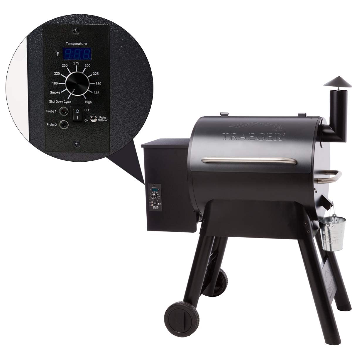 Digital Thermostat Controller for Traeger Pellet Grills, Traeger Grill Replacement Parts, Digital Grill Thermometer Pro Controller