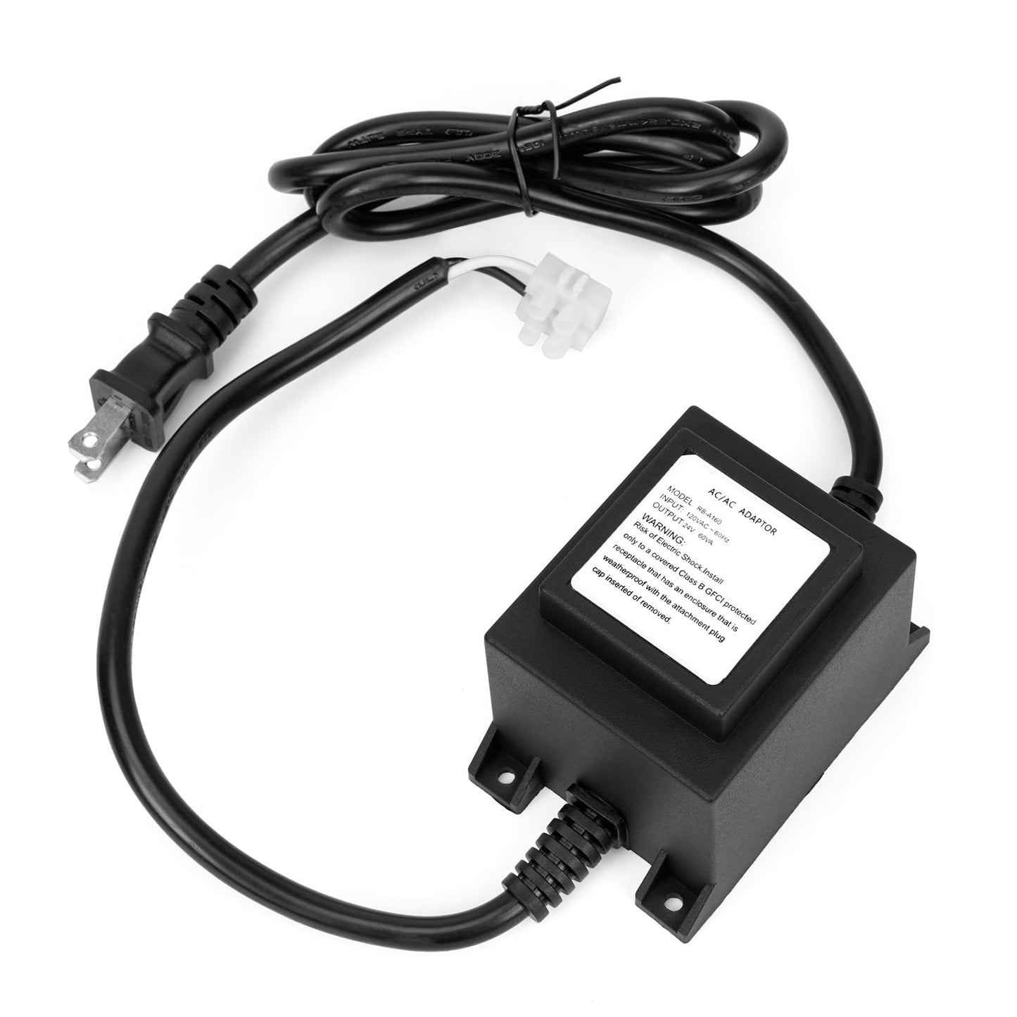 only fire Outdoor Landscape Transformer 110/120V to AC 24V/2.5A, 60-Watt Waterproof Power Supply Converter for LED Landscape Lighting, Grills, Spotlight, Pathway Light，Swimming Pool Light, Water Pump