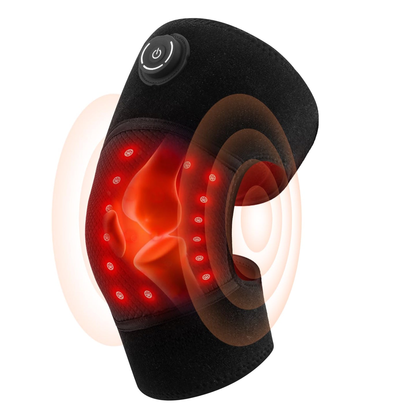 CLMTAS Red Light, Red Light for Knee and Elbow Joint, Wireless Rechargeable Design, Larger Battery Capacity, for Elderly & Athletes