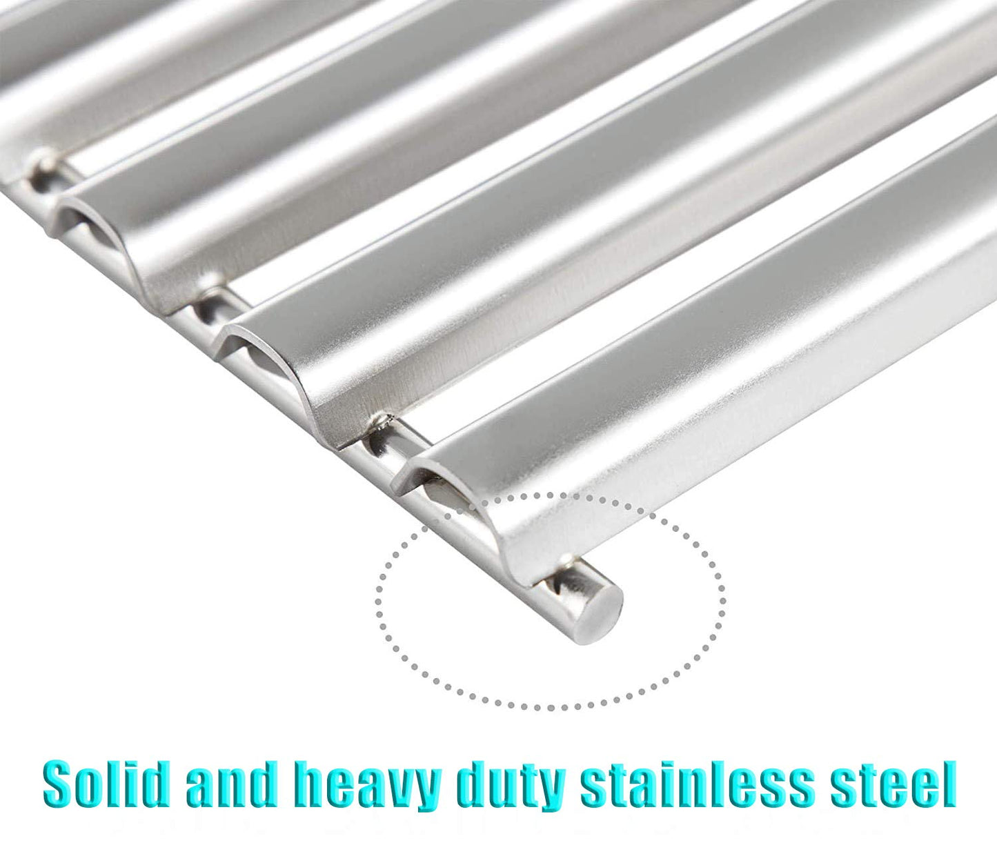 Cooking Grill Grates for Weber Spirit E-310, Spirit SP-310, Spirit 700, Genesis Silver B & C, Genesis Gold B & C, Genesis Platinum B & C Gas Grills, Replacement Parts for Weber 7527 65906 7638 9930