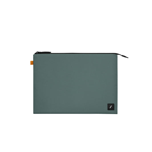 Native Union W.F.A MacBook Sleeve 14" – Minimalist Slim Sleeve Made of Recycled Materials – 360-Degree Protection – Compatible with MacBook Pro 14” M4(2024), Pro 13” M2 & Air 13" M3– Slate Green
