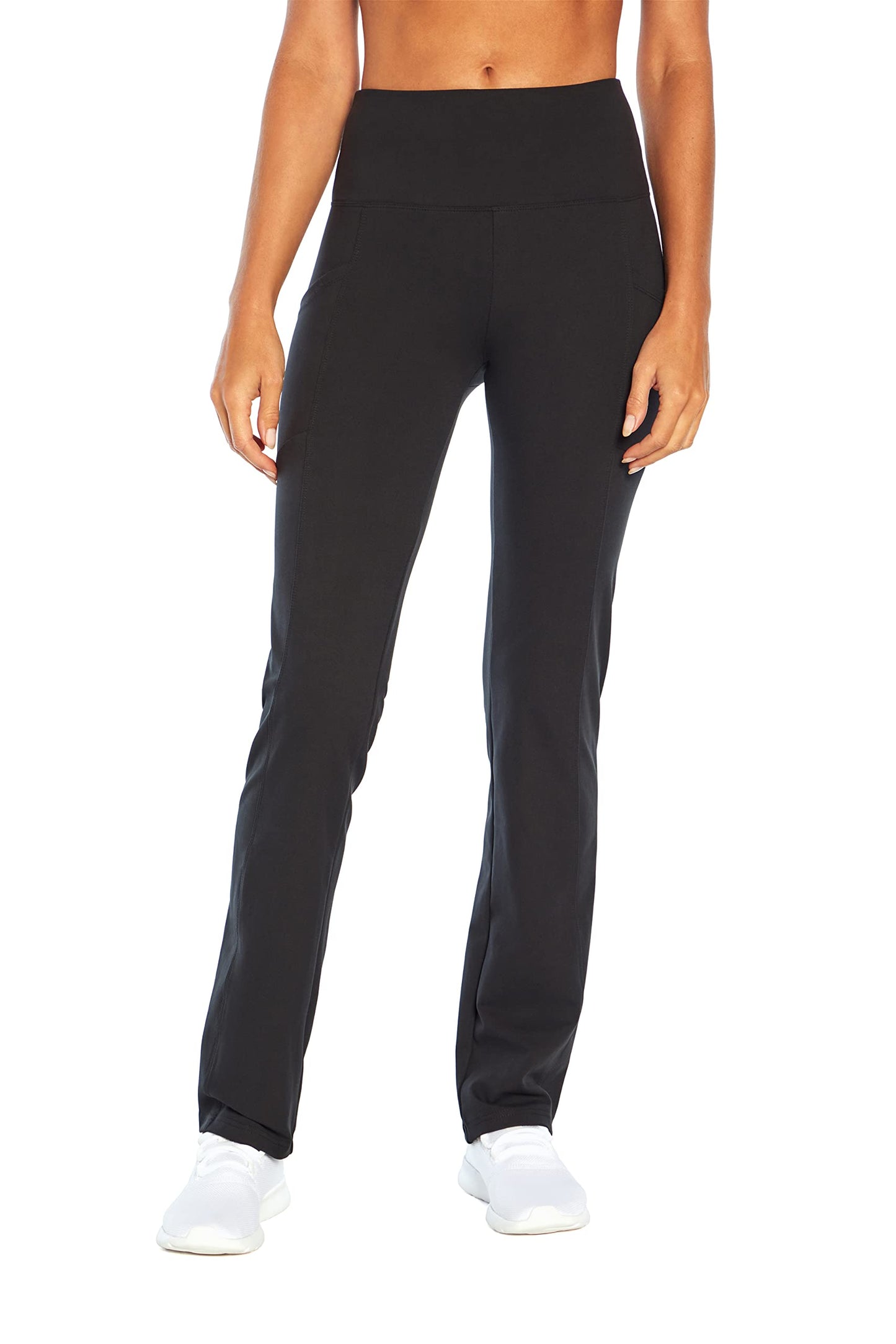 Marika Women's Eclipse Tummy Control Bootleg Pant, Black, Large