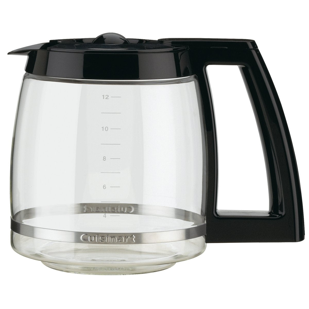 Cuisinart 12-Cup Glass Replacement Carafe for Coffee Maker (DCC-1200PRCC)