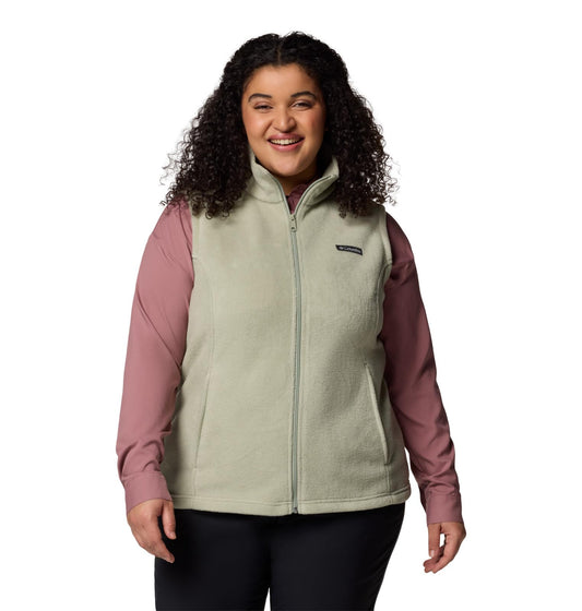 Columbia Women's Benton Springs Vest, Safari, 1X
