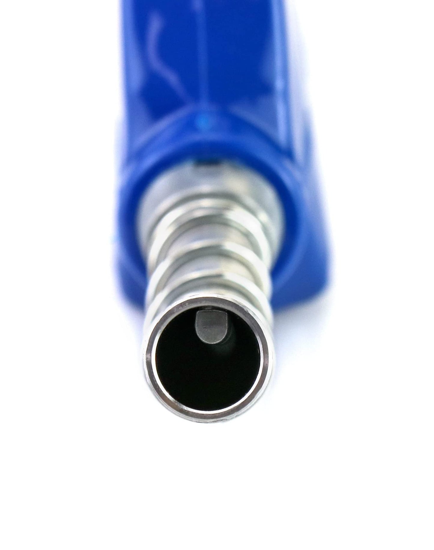QWROK 3/4" Automatic Fuel Nozzle Auto Shut Off Gasoline Nozzle for Petrol Diesel Fuel Refilling, 0-60L/min Flow Rate, 3/4" NPT Inlet Size, 13/16'' Outlet Size, Blue