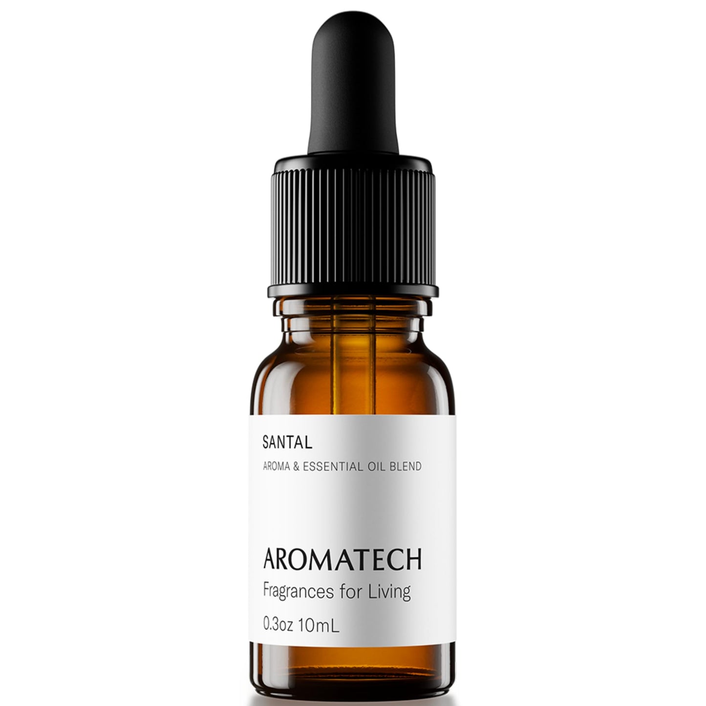 AromaTech Santal Premium Aroma Oil – Inviting & Versatile Home Fragrance with Notes of Sandalwood, Leathery Papyrus & Cardamom for Scent Diffusers, Cold-Air and UltraSonic Scent Machines – 10 mL