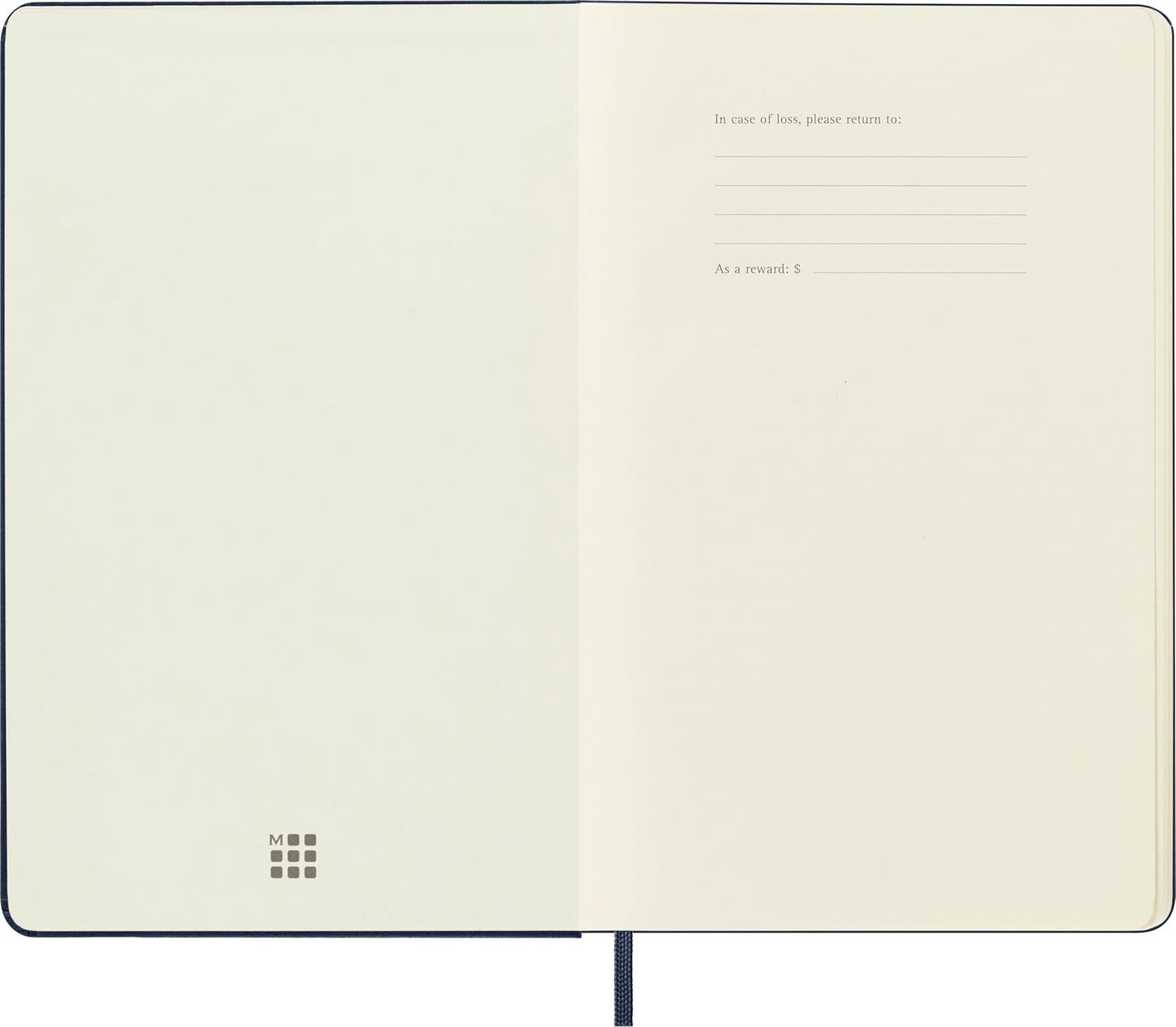 Moleskine Art Collection Sketchbook, Large, Plain, Blue Sapphire, Hard Cover (5 x 8.25)