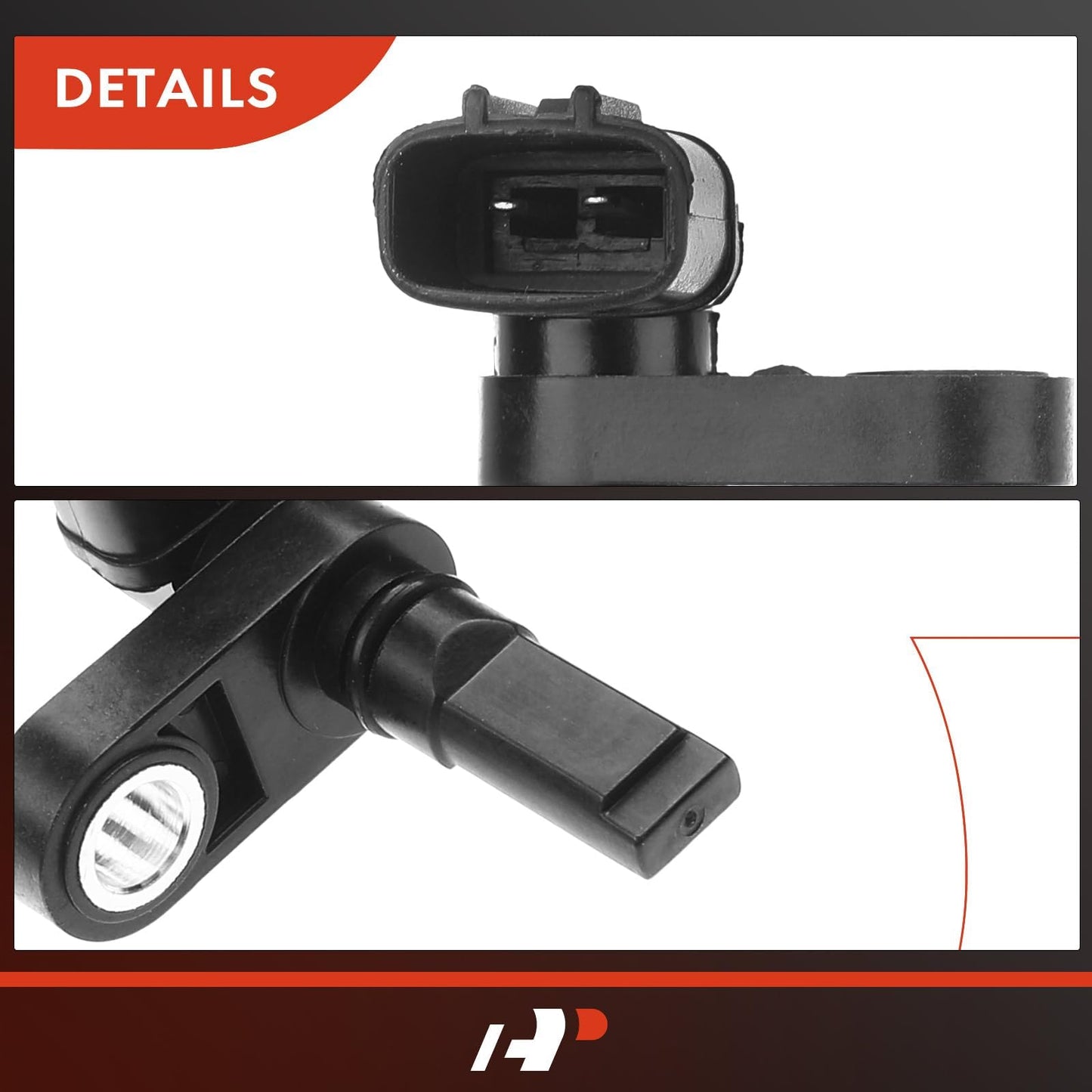 A-Premium Set of 4 Front and Rear ABS Wheel Speed Sensor for Toyota Tacoma 05-22, 4Runner 03-22, FJ Cruiser 07-14, Land Cruiser 08-11/13-21 & Lexus GX460 10-22, GX470 03-09, LX570 08-11/13-20, LX600