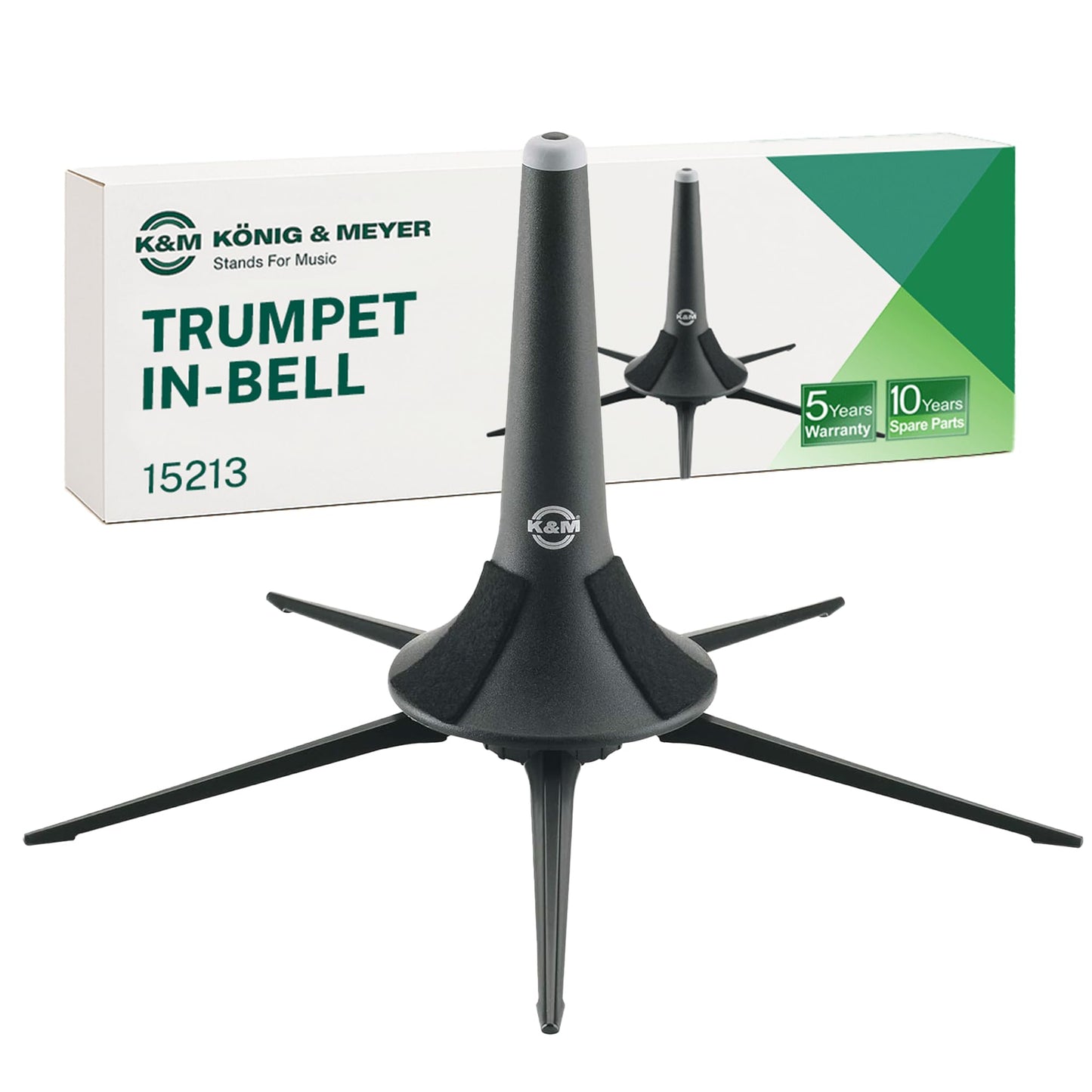 K&M Stands 15213-BLACK Trumpet Stand