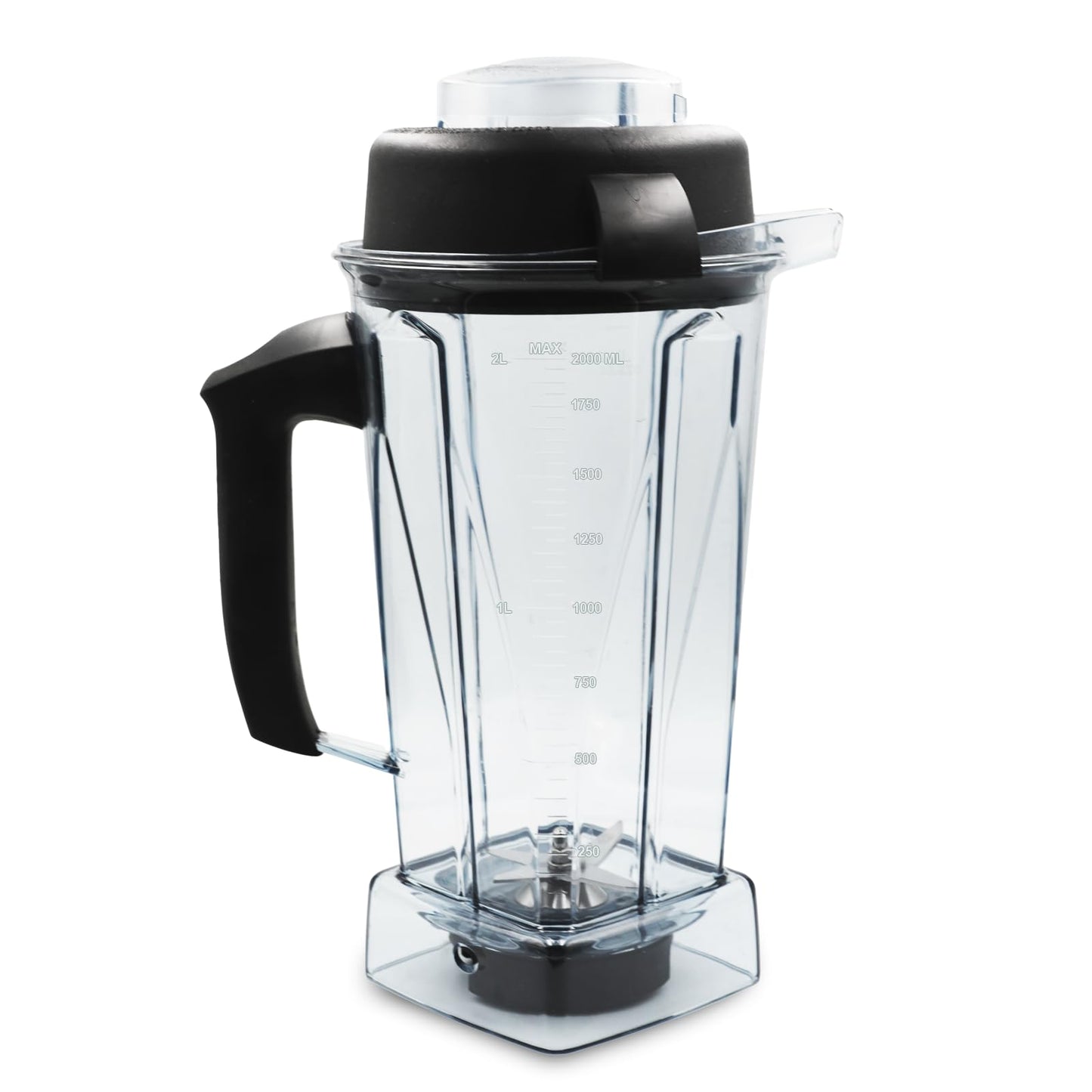Blender Pitcher 64oz, Compatible with 5200 5000 5300 6300 VM0101 VM0103 VM0197 Classic/Explorian/Commercial Series etc Container Jar Cup, 2-year full warranty