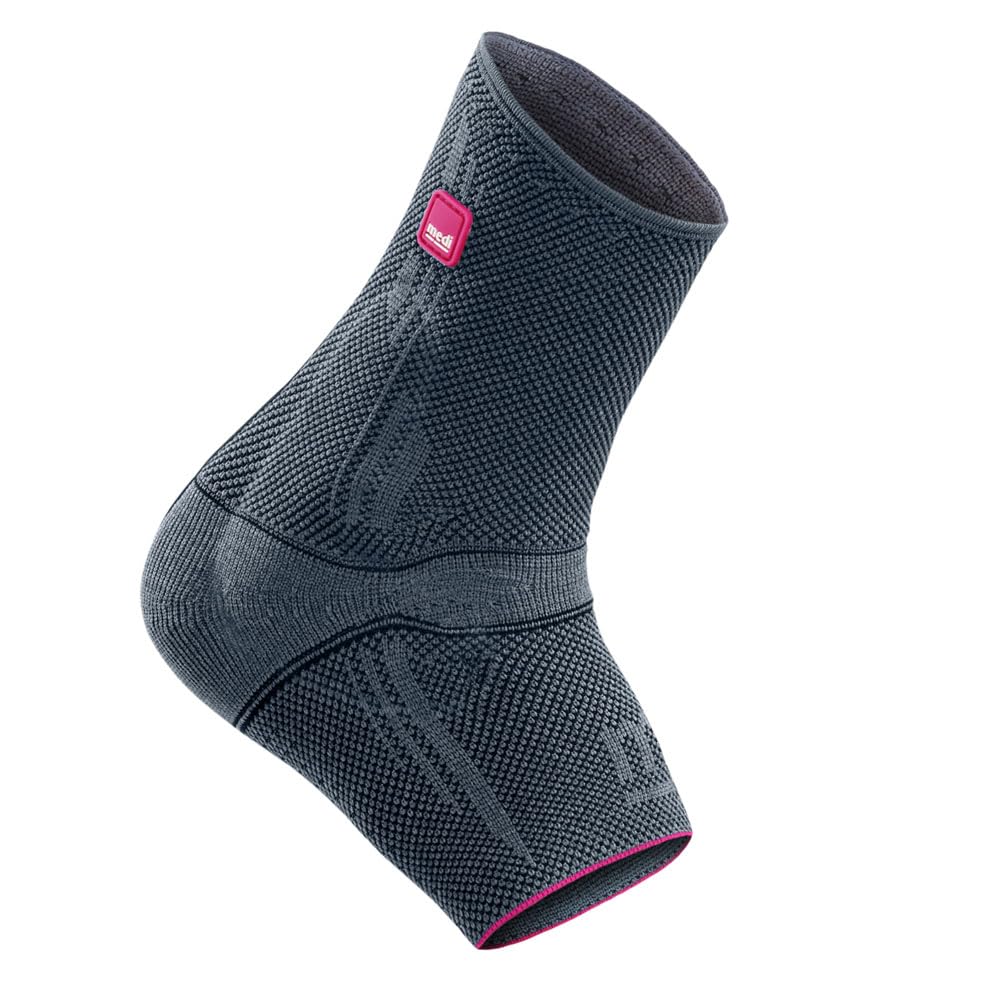Medi Levamed Ankle Support w/Silicone Inserts Silver II K010212
