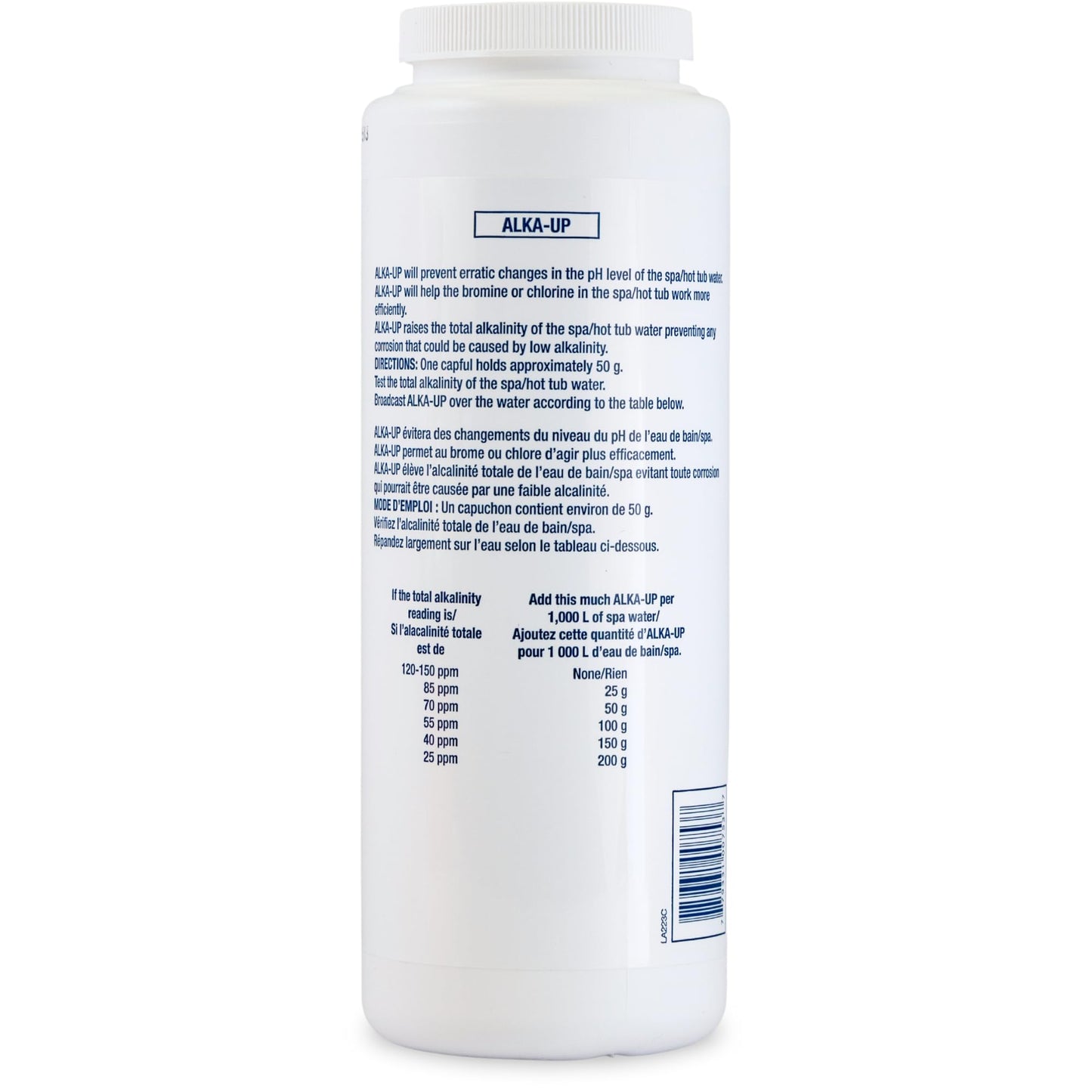 Club Pro | 2 Pack | (1) Alka-Up 750g | (1) Cal-Up 700g | Raises Alkalinity & Raises Calcium in Hot Tub & Spa | Can Be Used with Other Hot Tub Chemicals & Hot Tub Accessories | (2 Pack)