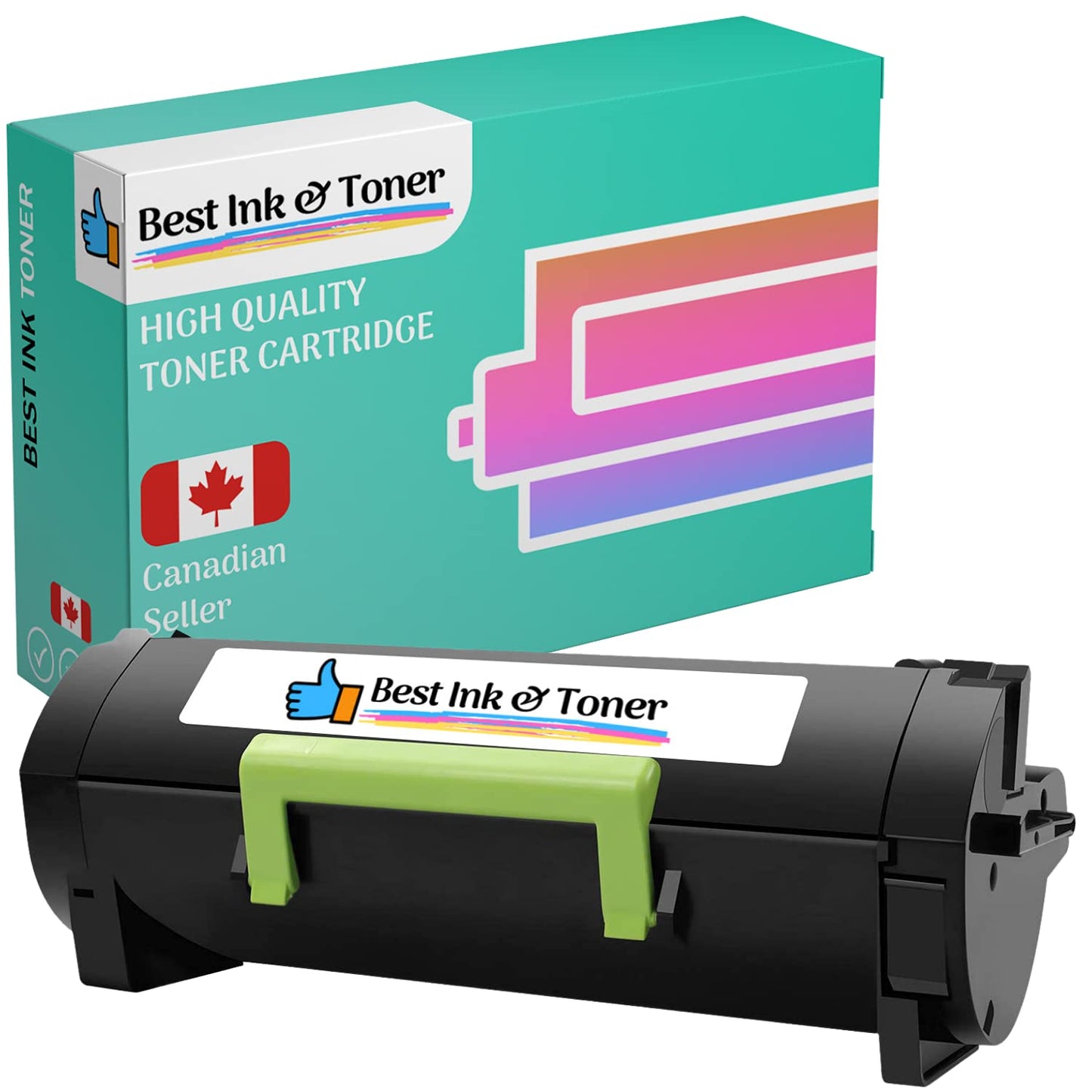 Best Toner Remanufactured Replacement for Lexmark 50F1X00 (501X) Extra High Yield Remanufactured Toner Cartridge for MS410, MS415, MS510, MS610 (10,000 Pages)