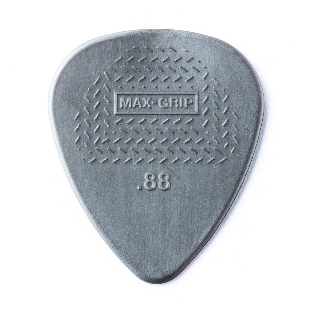 Jim Dunlop 449R.88 Max-Grip Nylon Standard, Dark Gray.88mm, 72/Bag