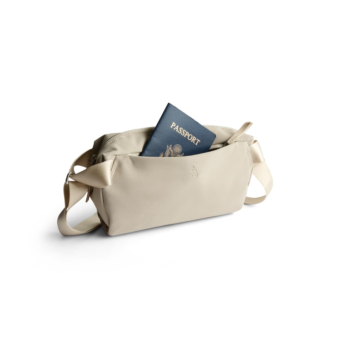 Bellroy Classic Sling (everyday 3 liter minimalist crossbody bag with internal organization, adjustable crossbody strap, and auto-compression system) - Tahini