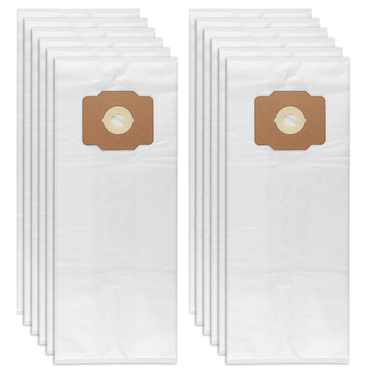12 Pack Central Vacuum Bags Replacement for Beam, Electrolux, Eureka, Kenmore, Mastercraft, White Westinghouse, Nilfisk, Broan, Husky & Other Central Vac Systems - Non-Woven Cloth Material