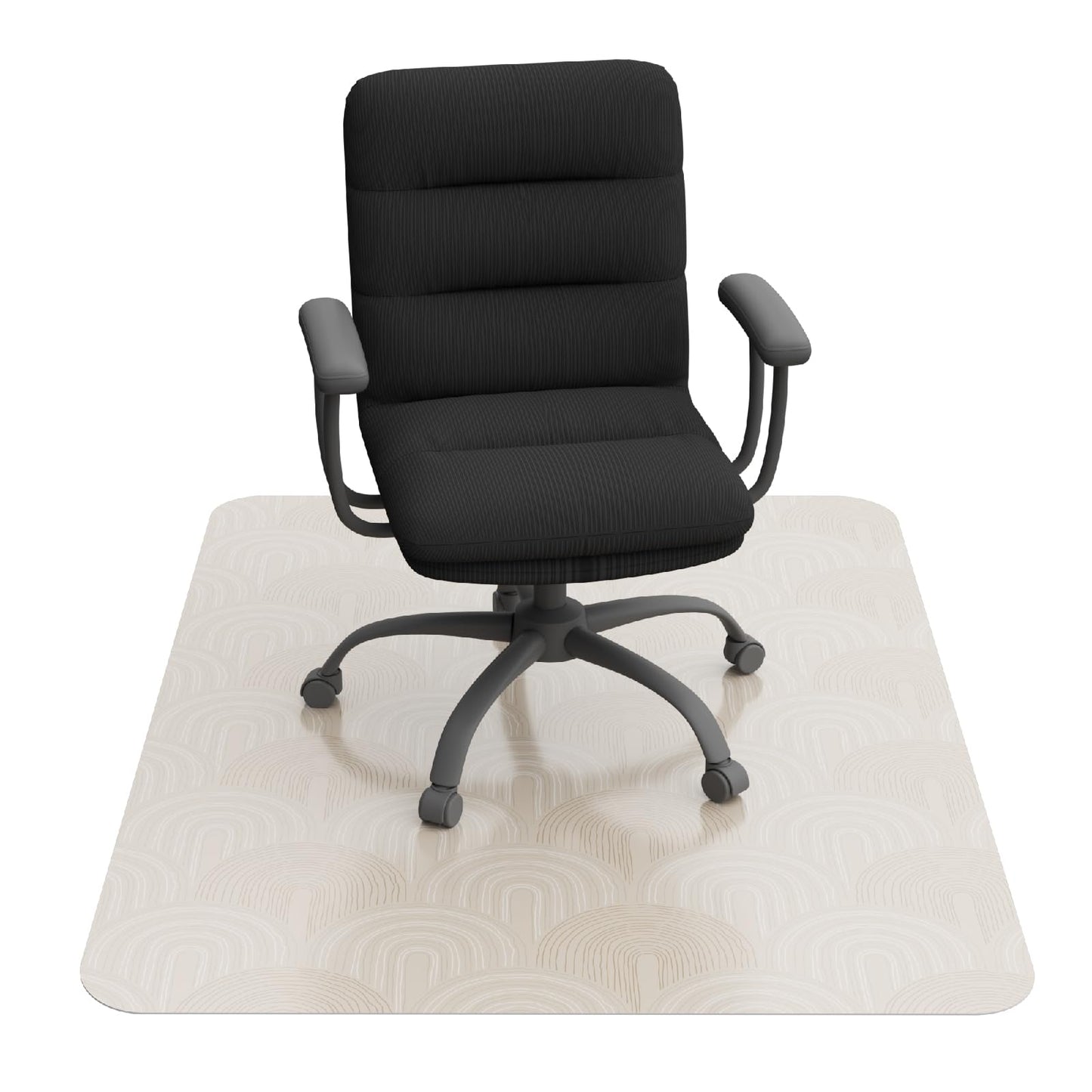 Comfypad - Office Chair Mat, Durable Slip Resistant Desk Chair Mat for Hard Floors, Heavy Duty Office Floor Under Rolling Chair Mat