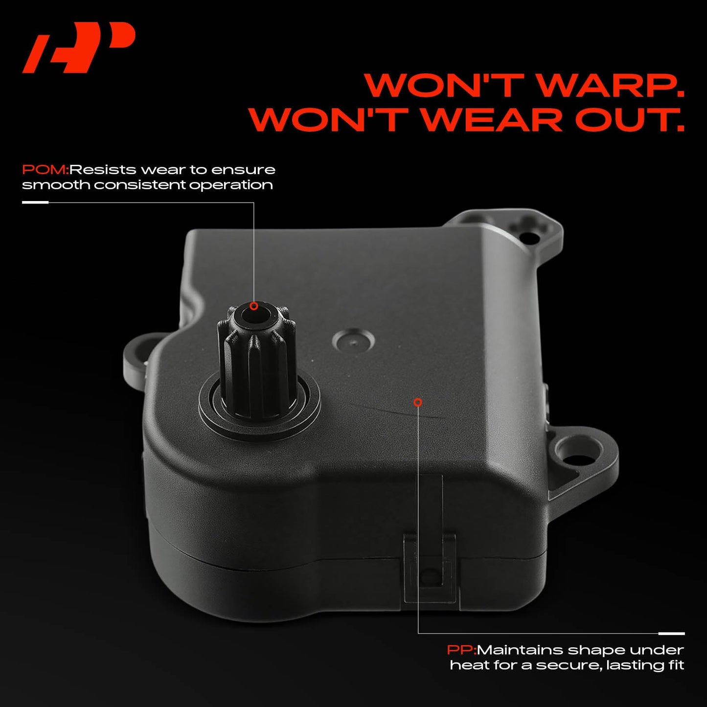 A-Premium HVAC Heater Blend Door Actuator Compatible with Ford Explorer 2011-2019, Taurus 2011-2019, Flex 2011-2019 & Lincoln MKS 2011-2016, MKT 2011-2019, Replace# AA5Z19E616C