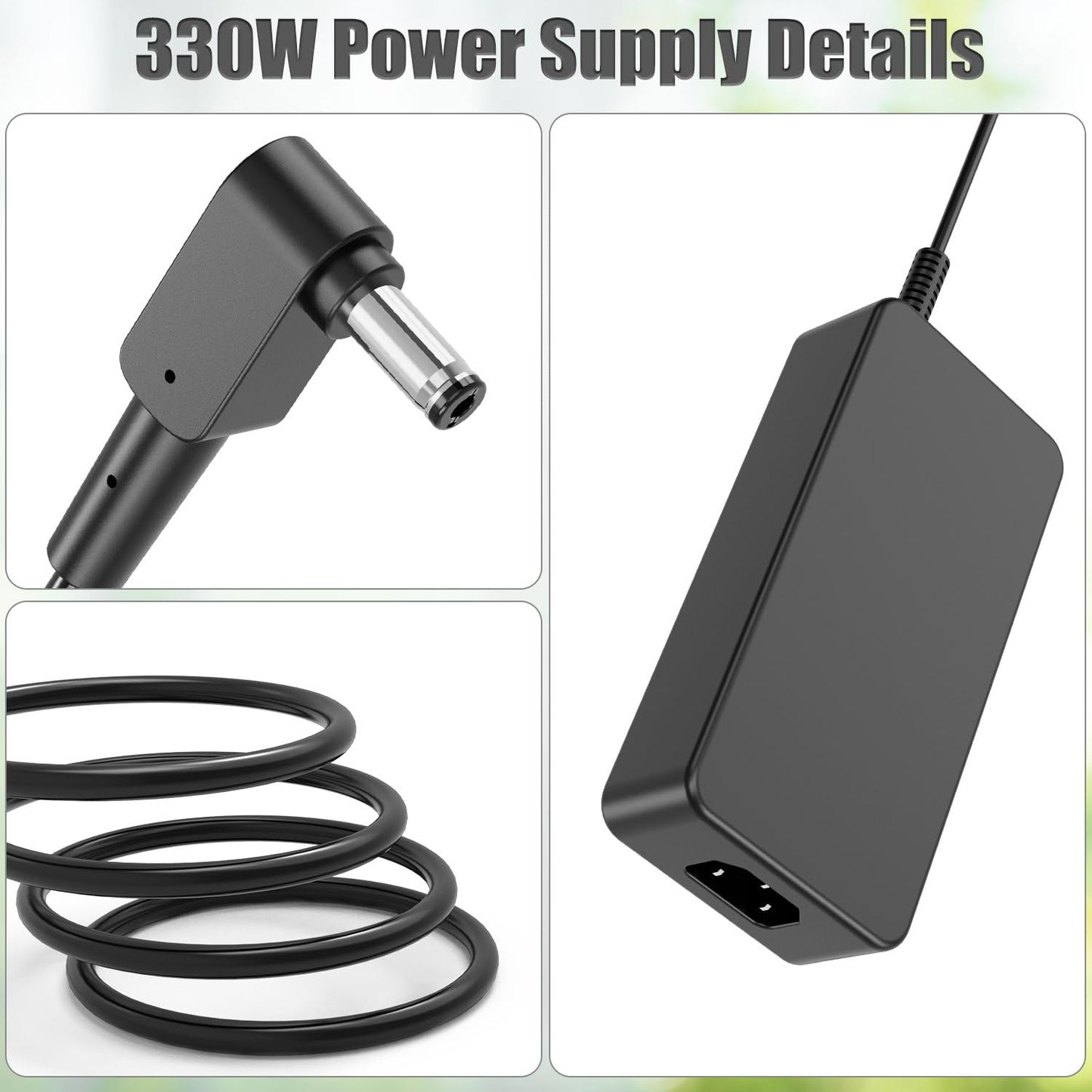 330W AC Charger for Acer Predator Helios 18 16 15 PH18-71 PHN16-71 PH16-71 PH3D15 Acer Predator Triton 17 X PTX17-71 Nitro 17 16 15 AN17-51 AN17-41 AN16-41 A20-330P1A Laptop Power Adapter