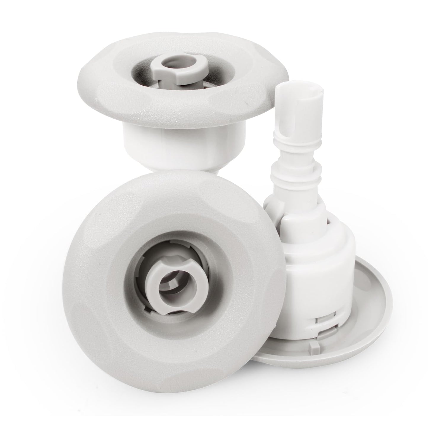 IWIWE 3 Hot Tub Jet,Spa Hot Tub Mini Storm Jet Internals Replacement Parts 212-7929 Spa Hot Tub Jets Replacements 3" 218-6930 Cluster Storm Jet Directional Diffuser (3 Pack)