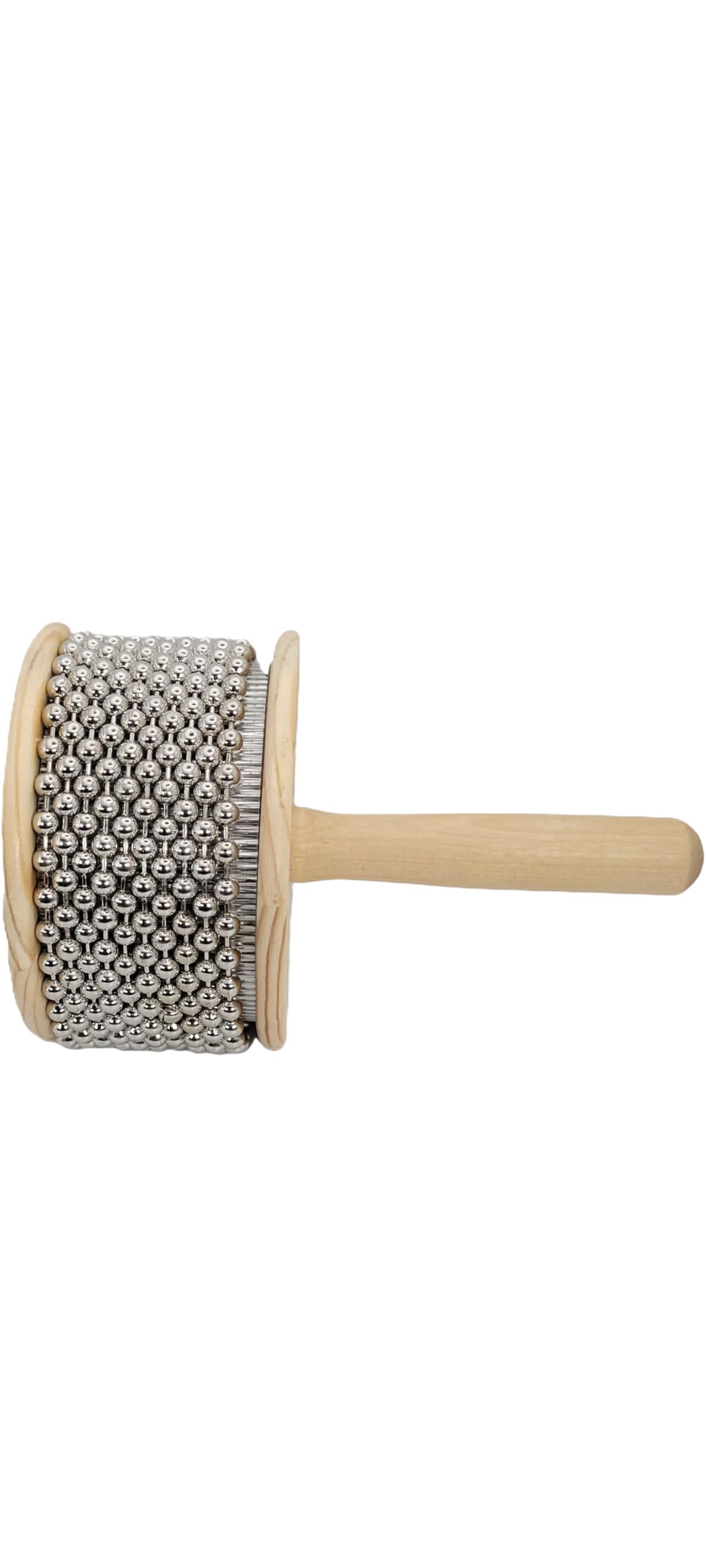 RsNifti Cabasa Wooden Percussion Instrument Hand Shaker Musical Instrument (Diameter 11.5 cm)