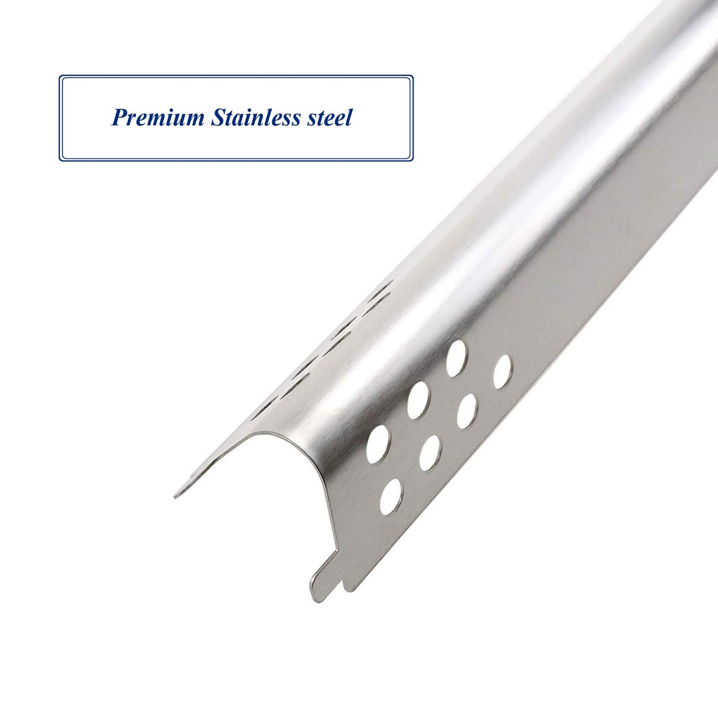 Utheer Grill Parts for Charbroil Performance 475 4 Burner 463347017, 463361017, 463673017, 463342119, 463376018P2 Gas Grills, Included Burner Tube, Heat Plate Shield, Adjustable Crossover Tubes