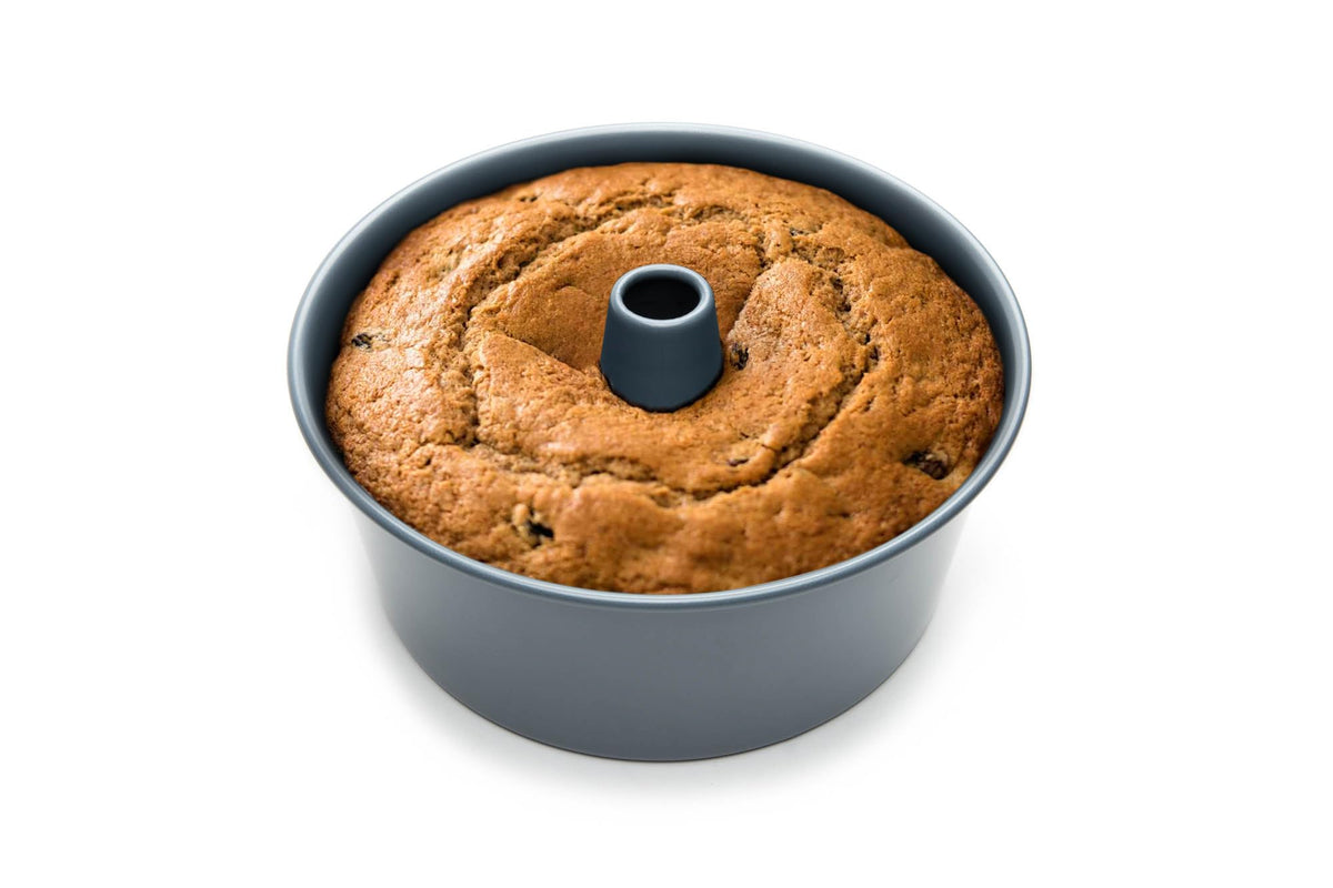 Fox Run Premium Non-Stick Angel Food Pan, Angel Cake Pan With Removable Bottom, 10 x 10 x 4.5 inches