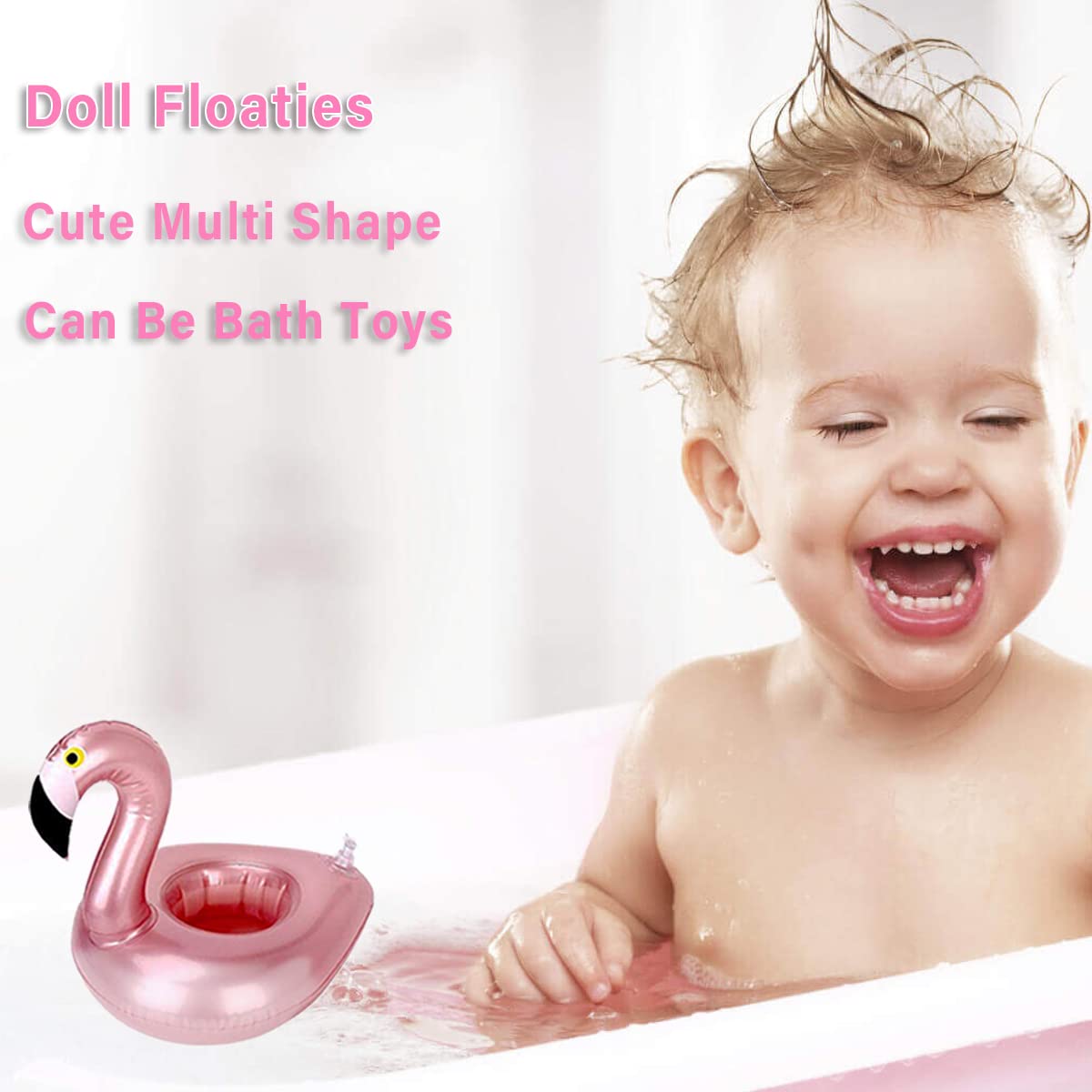 40 Pack Inflatable Drink Holders, Drink Floats Inflatable Pool Cup Holder Coasters for Pool Party