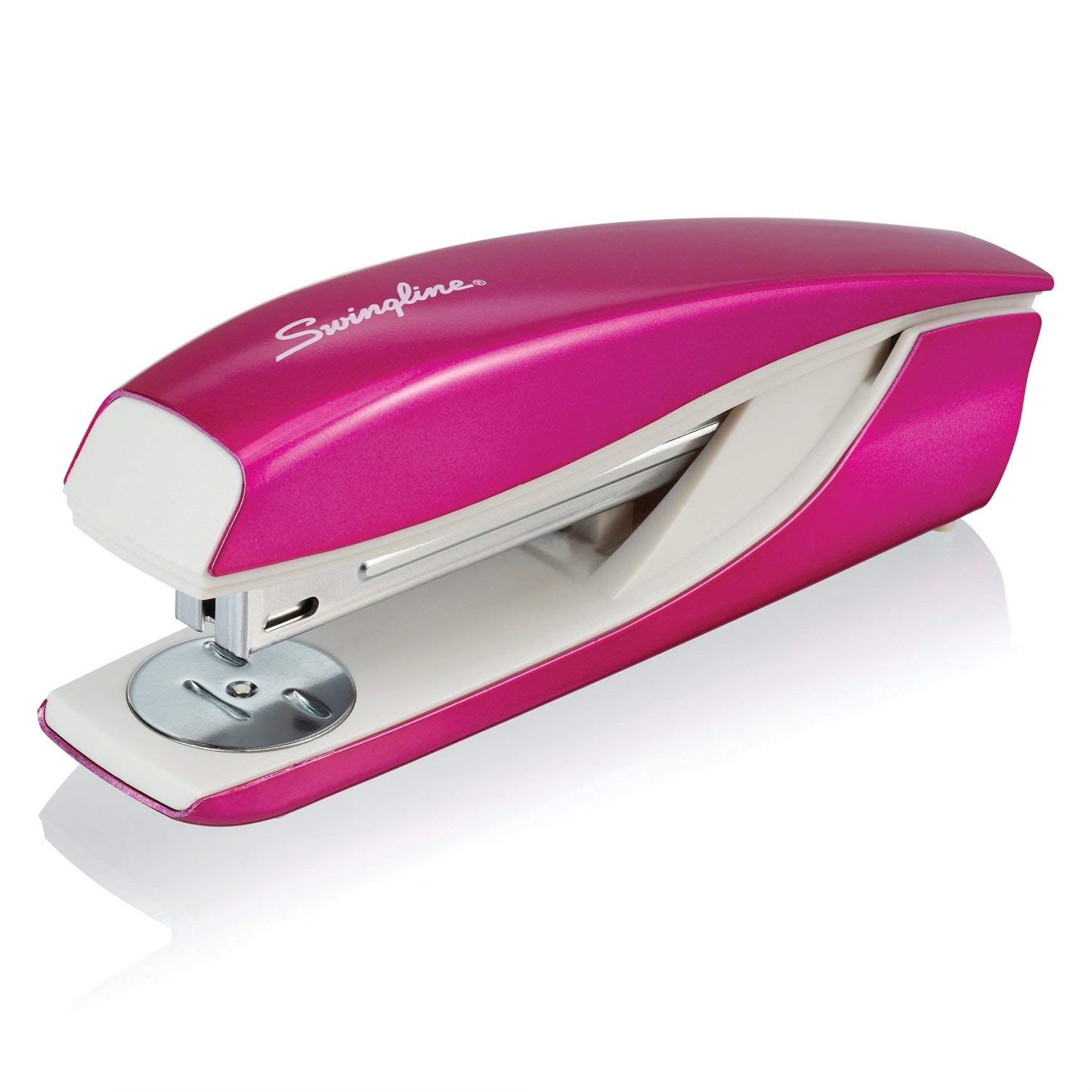 Swingline 55047023 NeXXt Series WOW Desktop Stapler, Includes 200 Staples, Pink