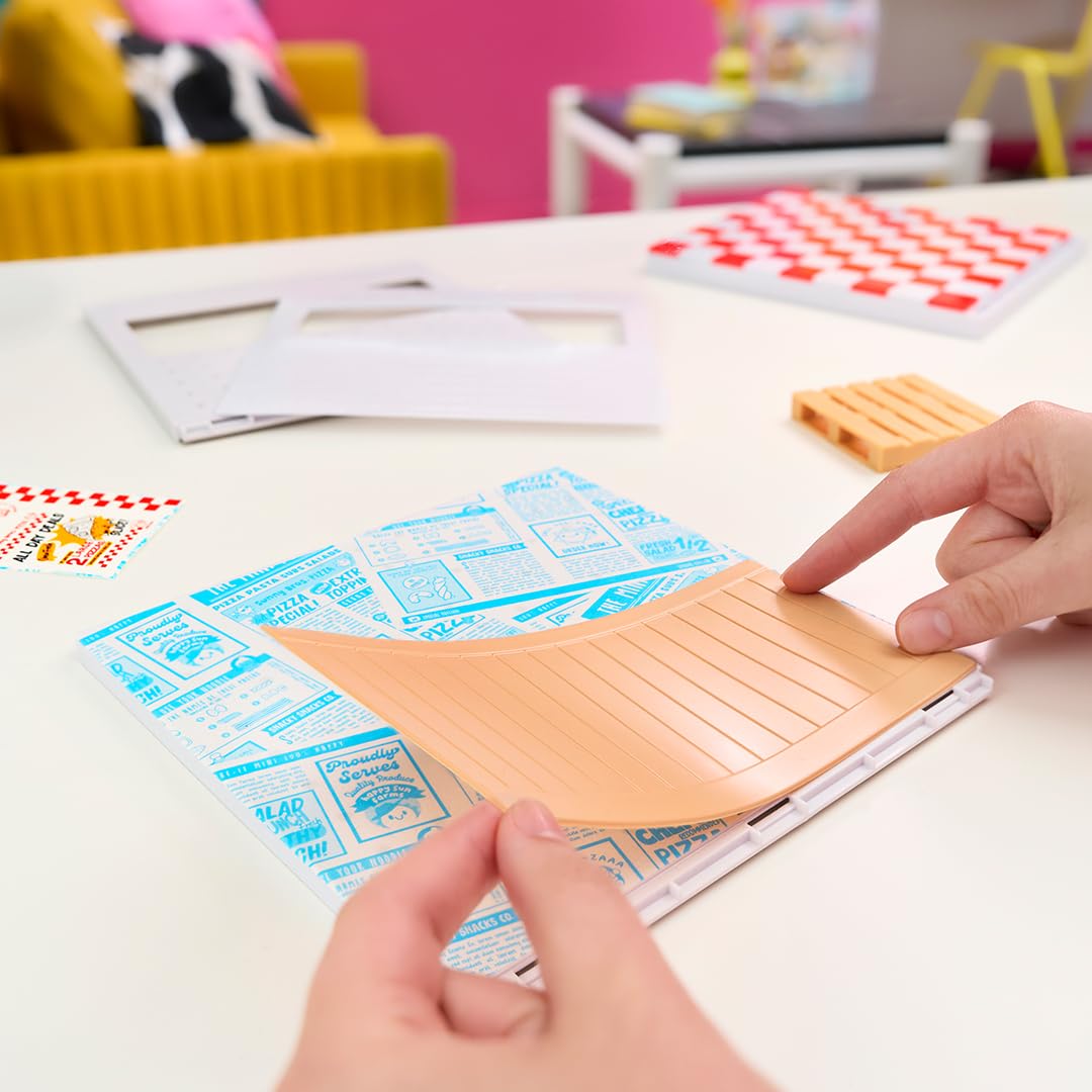 MGA's Miniverse™ Make It Mini Spaces™ Pizza Shop, Building Set, Customize, DIY Crafts, Rooms, Hobby, Collectors, Display, Gifts, 8+