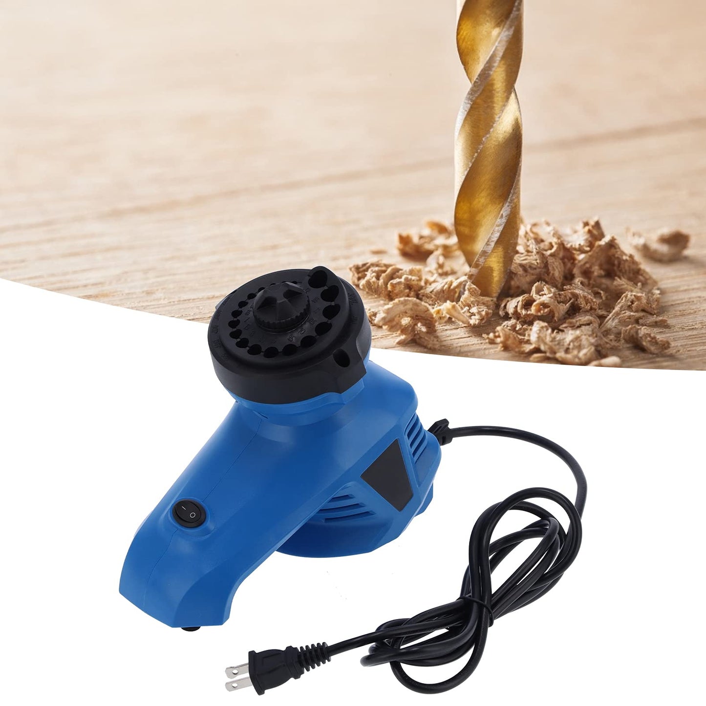 Drill Bit Sharpener Household Electric Non Slip Multi Function Drill Grinding Machine for Twist Drill 110 120V