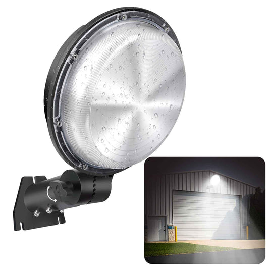 100W LED Barn Lights Outdoor, 13000LM 5500K Dusk to Dawn Outdoor Lighting with Photocell, Adjustable Angle Daylight Yard Lights, IP65 Waterproof Area Street Light for Garage Warehouse Yard