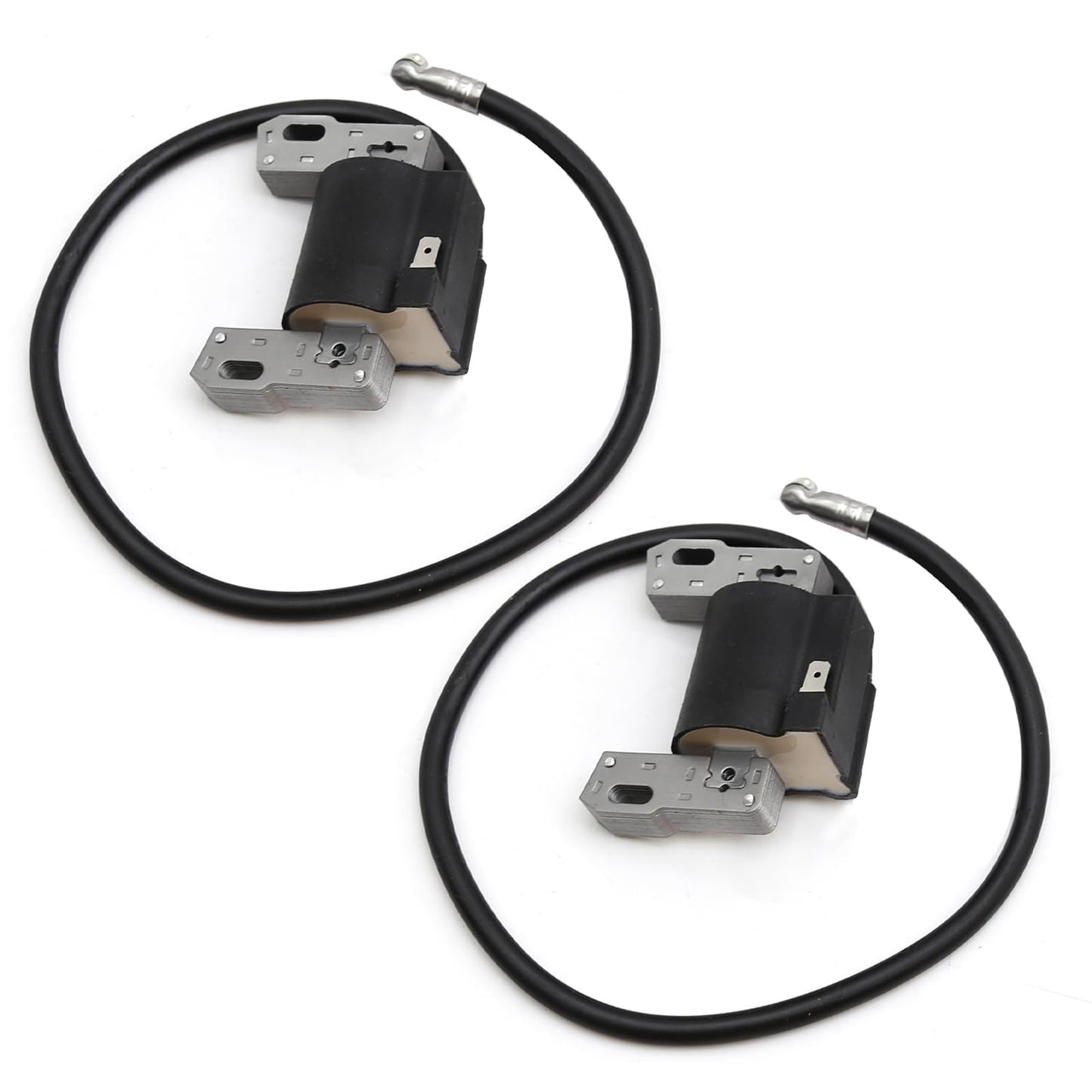 laffoonparts 2Pcs 406777 799651 Ignition Coil Replacement for B S Intek V-Twin 18-22HP Engine Replace 691060 499447 401577 592846