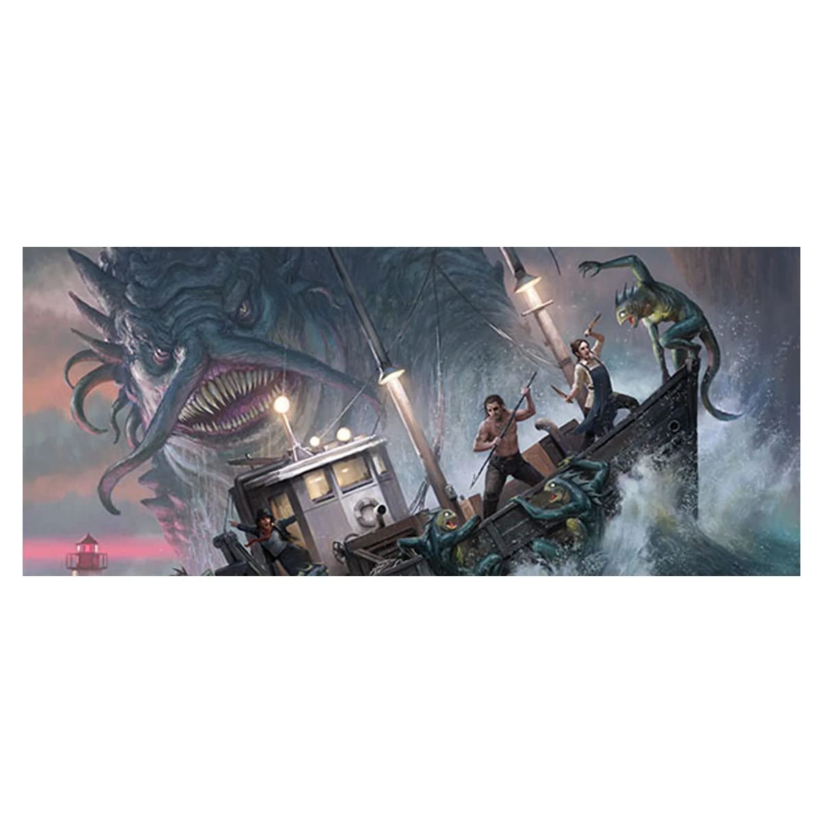 Arkham Horror Third Edition: Under Dark Waves – A Board Game Expansion by Fantasy Flight Games – Board Games for Family 120-180 Mins of Gameplay – for Teens and Adults Ages 14+ - English Version