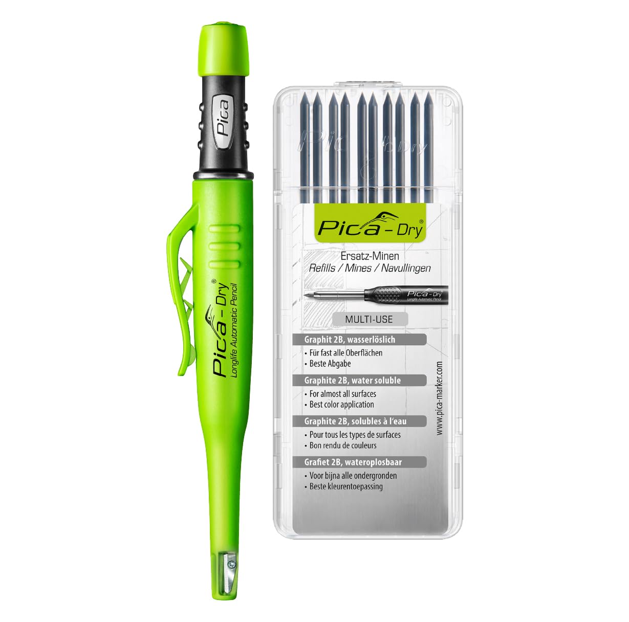 Pica 30403 Marker Kit and Lead Case 4030