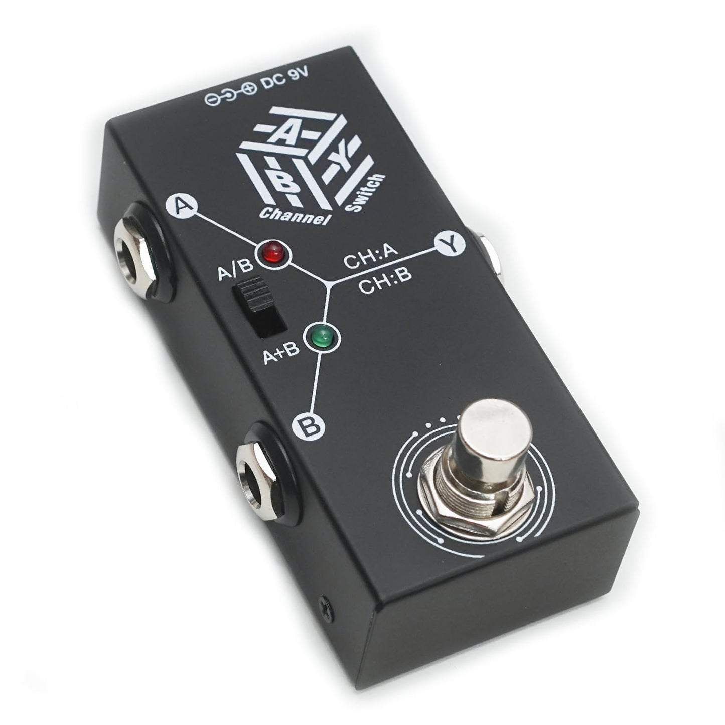 ABY Box Line Selector AB Switch Mini Guitar Effect Pedal True Bypass -ABY Channel Switch