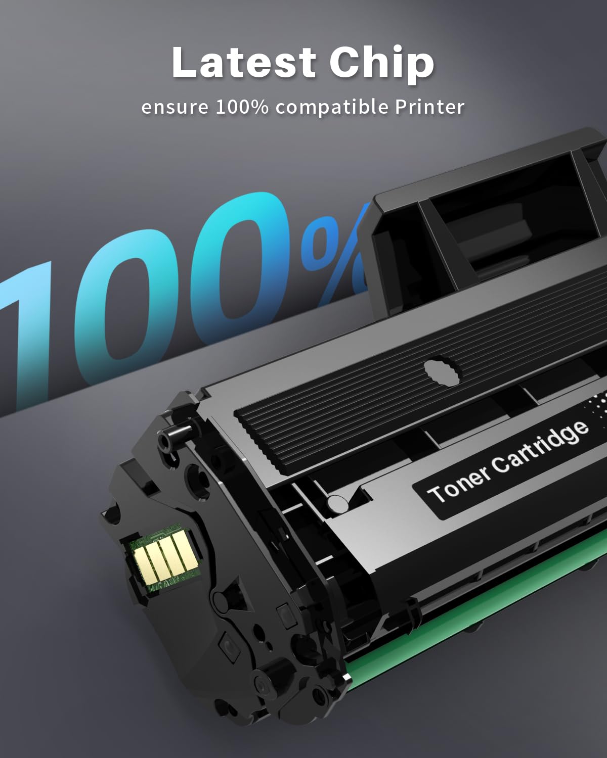 (with CHIP) MLT-D111S Toner Cartridges Compatible Replacement for Samsung MLT-D111S D111S 111S MLT111S for Samsung M2020w M2070fw M2020 M2070 M2070w M2024w M2022w M2071W Printer (2 Black, 2-Pack)