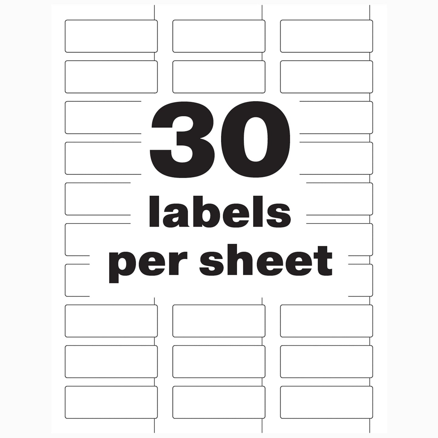 PermaTrack Tamper-Evident Asset Tag Labels, Laser, 3/4" x