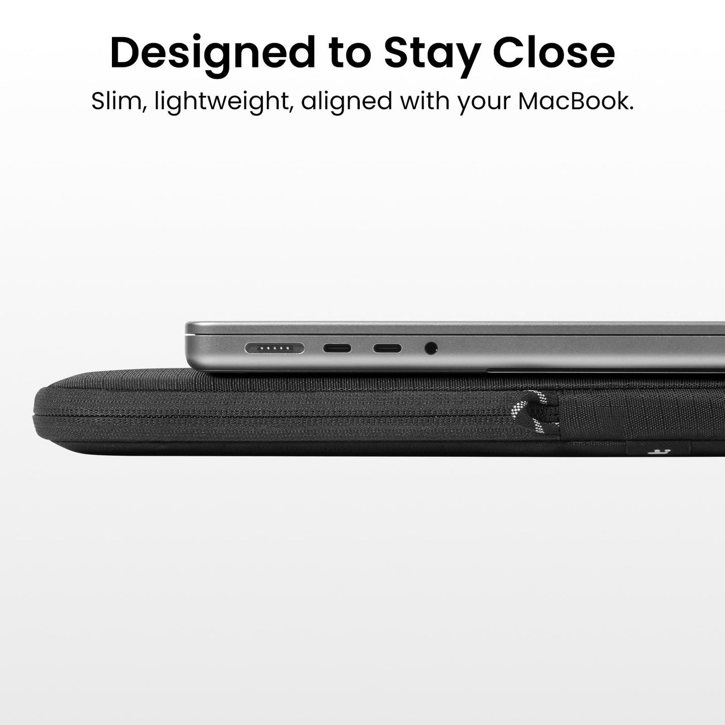 tomtoc Slim & 360° Protective Laptop Sleeve for 14-inch MacBook Pro M5 Pro/Max (2026) A3426 A3427 A3434, M4/M3/M2/M1 A3112 A3401 A3185, Water-Resistant Case with CornerArmor, Fits 13.8" Surface Laptop