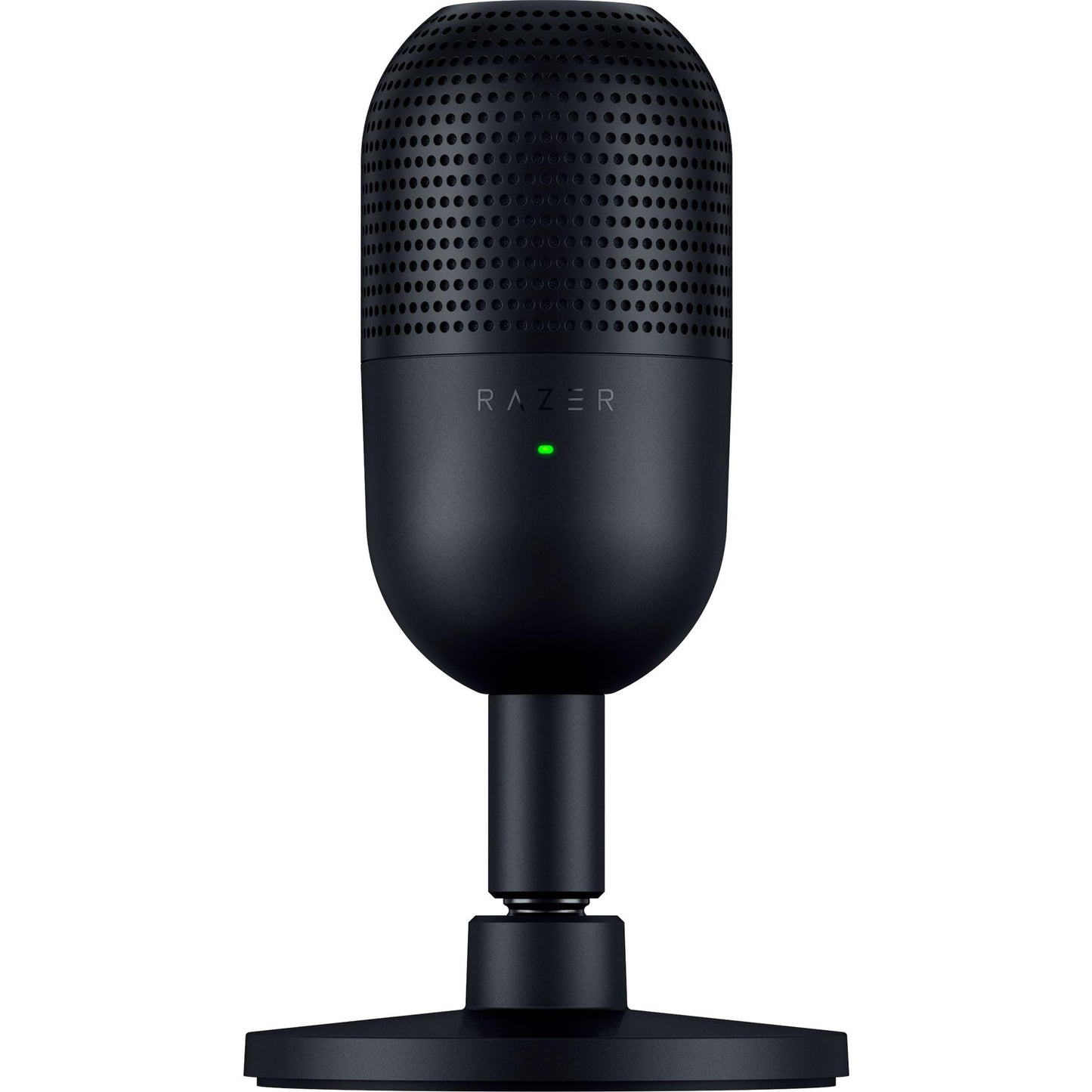 Razer Seiren V3 Mini USB Microphone: Condenser Mic - Supercardioid Pickup - Tap-to-Mute Sensor w/ LED Indicator - Shock Absorber - Ultra Compact - PC, Discord, OBS Studio, XSplit - Black (Renewed)