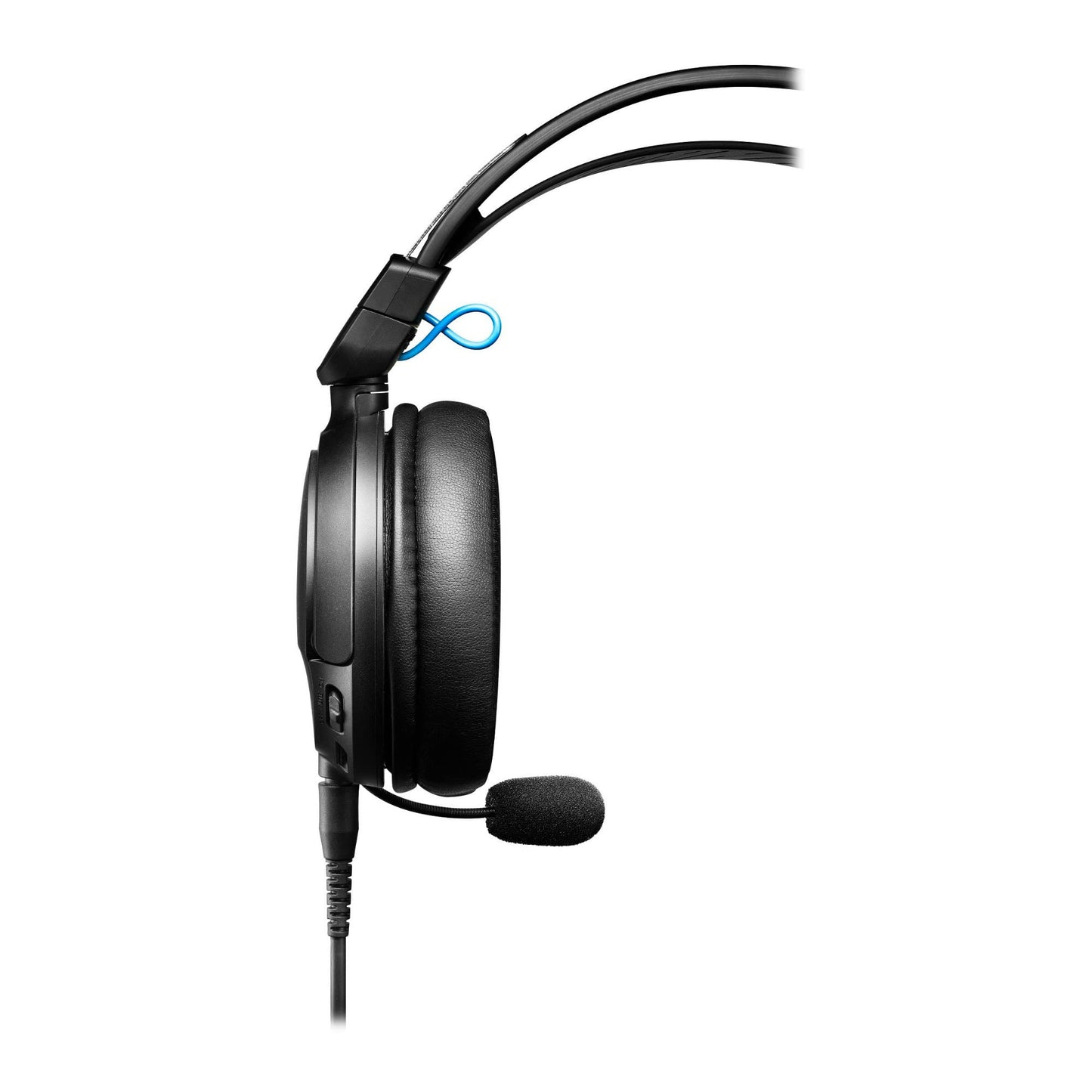 Audio-Technica ATH-GL3BK Closed-Back Gaming Headset, Black, Adjustable