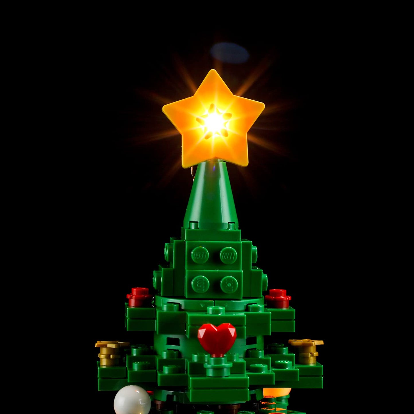 BRIKSMAX Led Lighting Kit for LEGO-40573 Christmas Tree - Compatible with Lego Building Blocks Model- Not Include The Lego Set