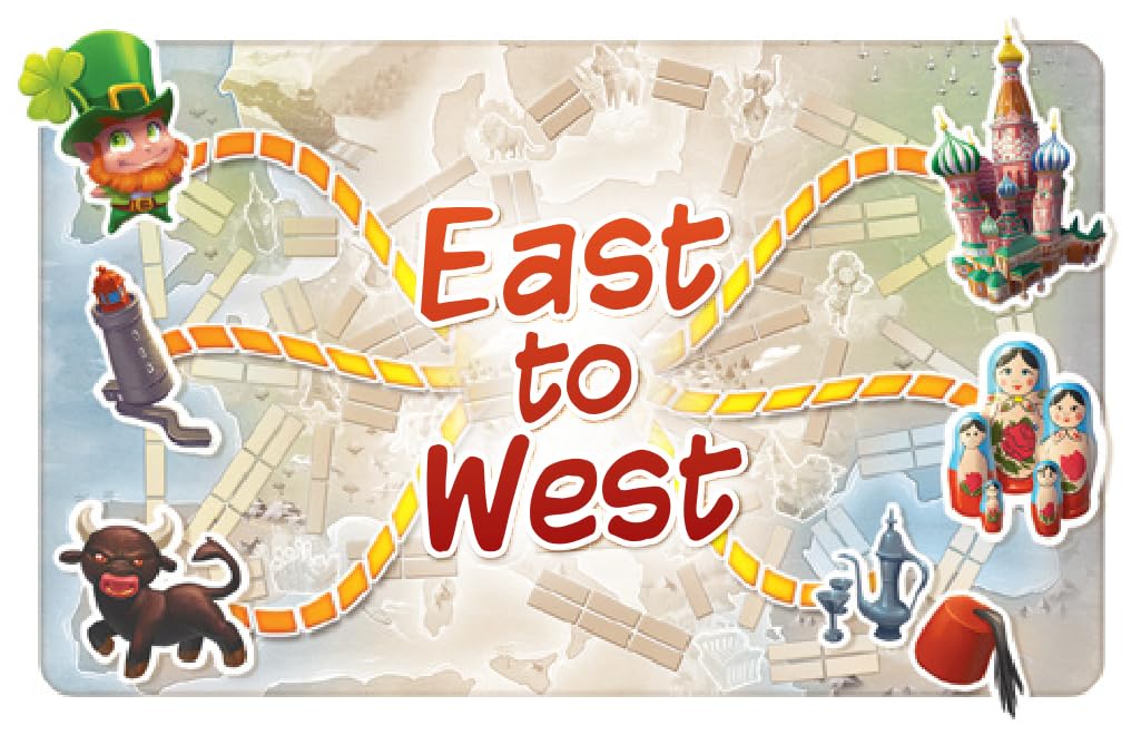 Ticket to Ride - First Journey - Europe (English) - Board Games - Strategy/Family - Introductory Train Adventure Games-Ages 6+ - 2 to 4 Players - 15 to 30 Minute Playtime - Made by Asmodee