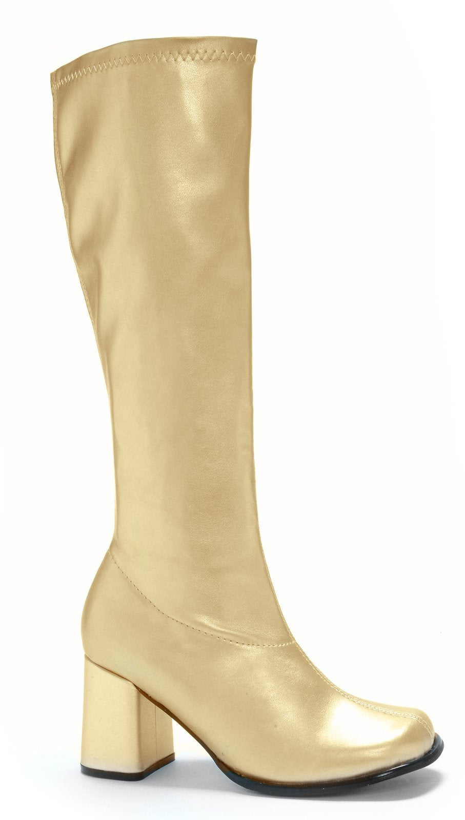 Ellie Shoes Women's Gogo Boot, Gold, 9 M US