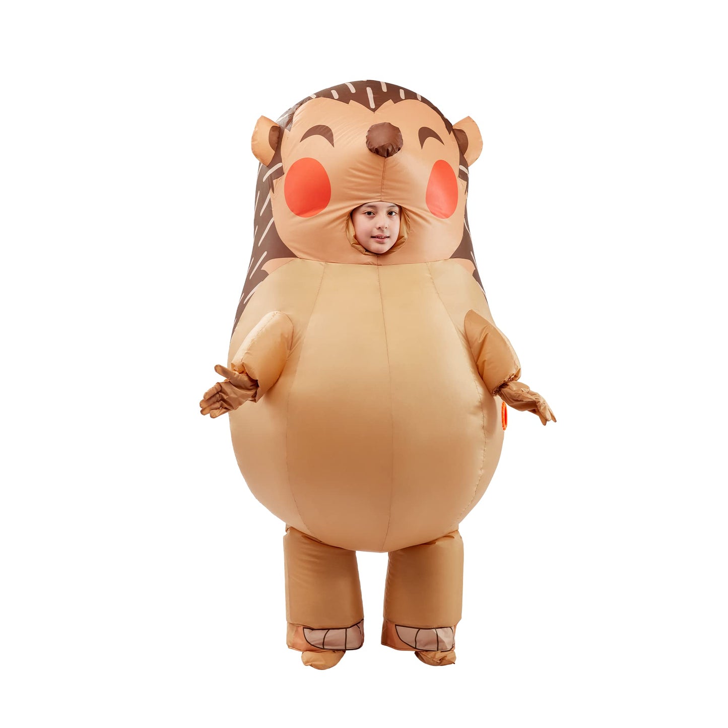 Spooktacular Creations Hedgehog Inflatable Costume for Kids, Full Body Inflatable Costume for Halloween Costumes Party