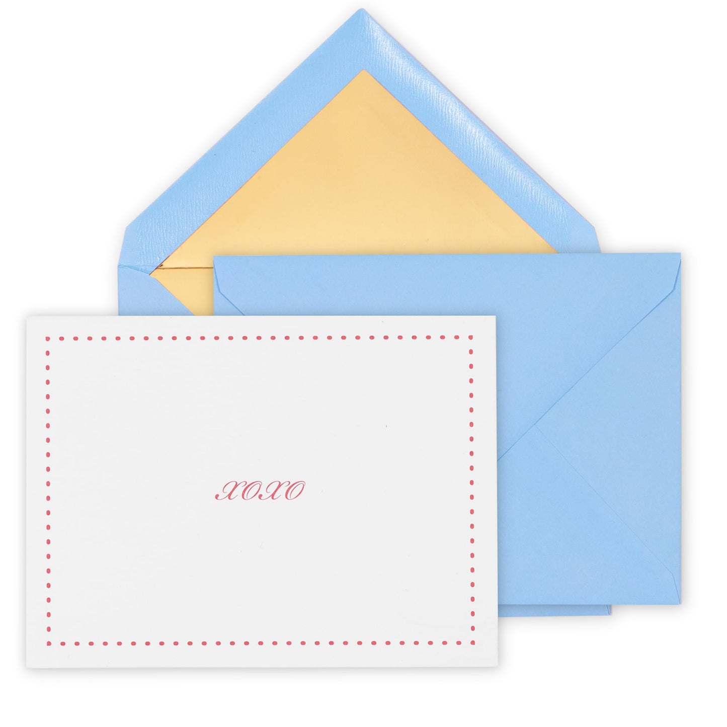 kate spade new york Blank Assorted Notecard Set, Stationery Set with 16 Cards and Envelopes, All Occasion Notecards (Hey There)