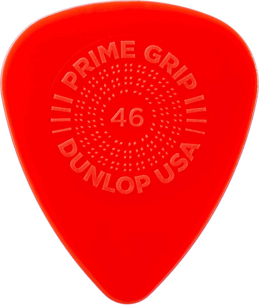 Jim Dunlop Delrin 500 Prime Grip .46mm Guitar Picks (450R.46)