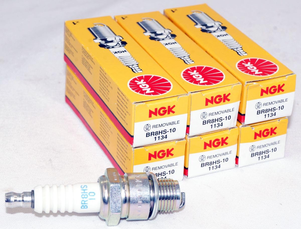 NGK Br8hs-10 SPK Plug (Pack of 6)