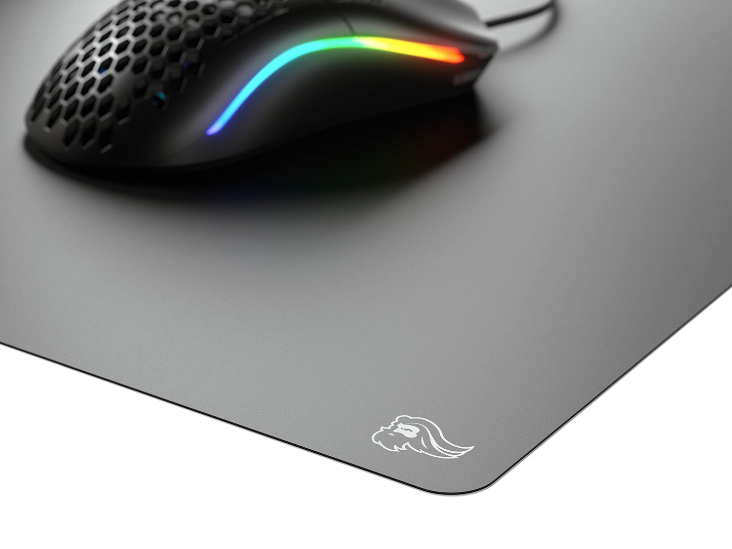 Glorious Elements Air - X-Large Hard and Ultra Thin Polycarbonate Flexible Surface Mousepad 15"X17" (Helios) (GLO-MP-ELEM-AIR)